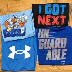 Under Armour Kids size L shirts